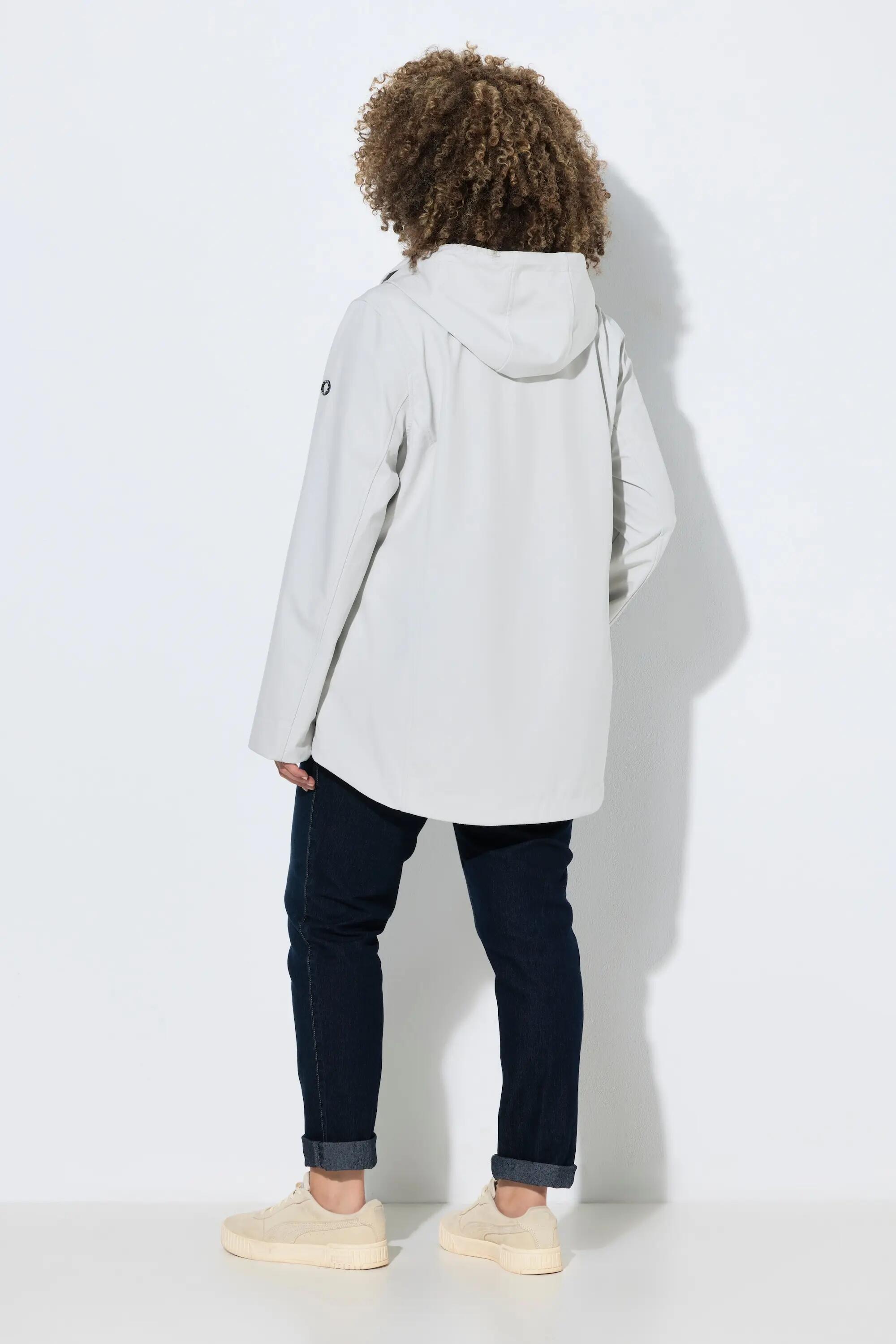 Damen HYPRAR Softshell-Jacke Kapuze Zipptaschen hinten länger 2/7