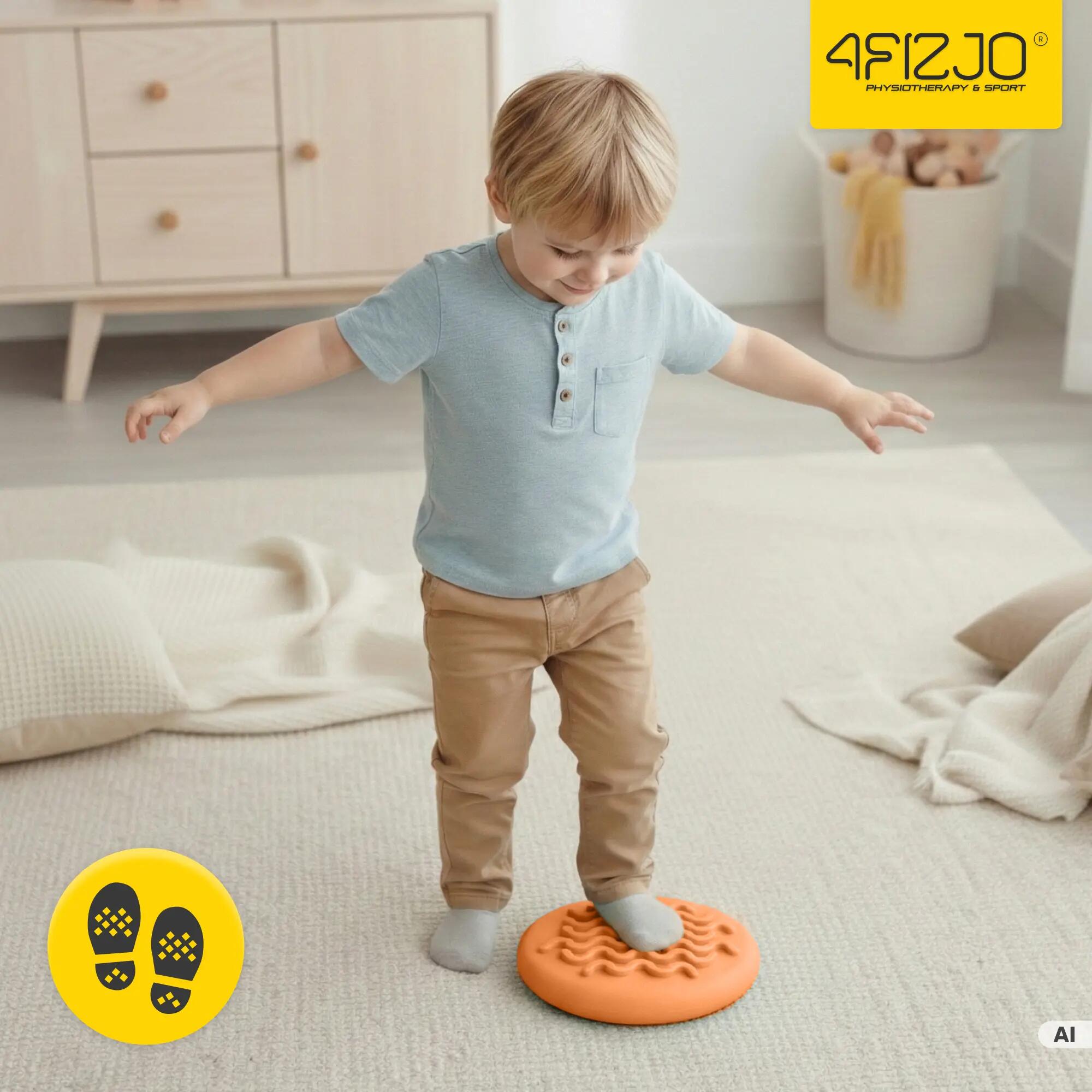 Sensorscheibe für Kinder SensoKID für Übungen und Spiel 4FIZJO 2/14