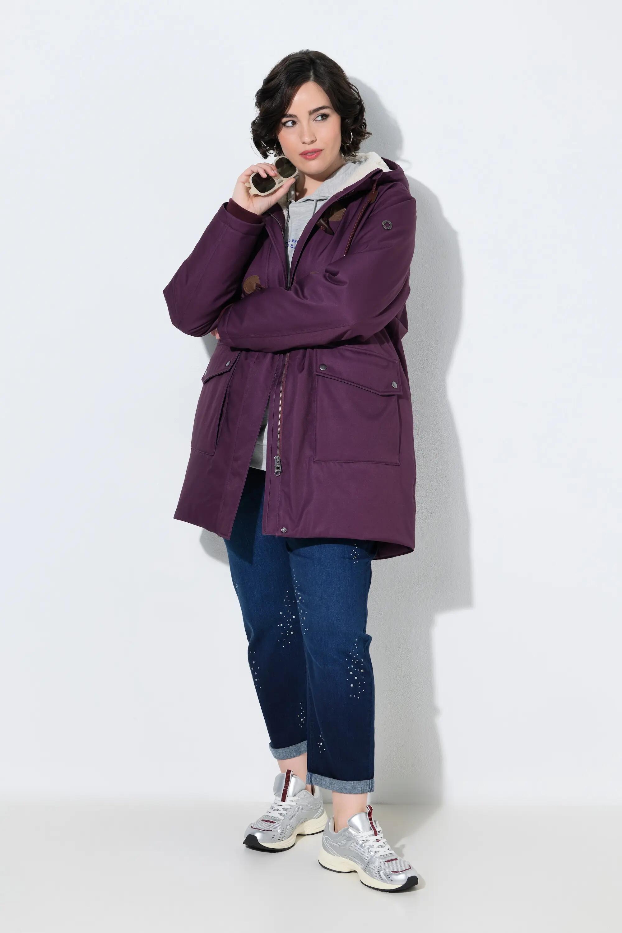 Femme Veste technique HYPRAR imperméable doublure en polaire bouclée 6/7