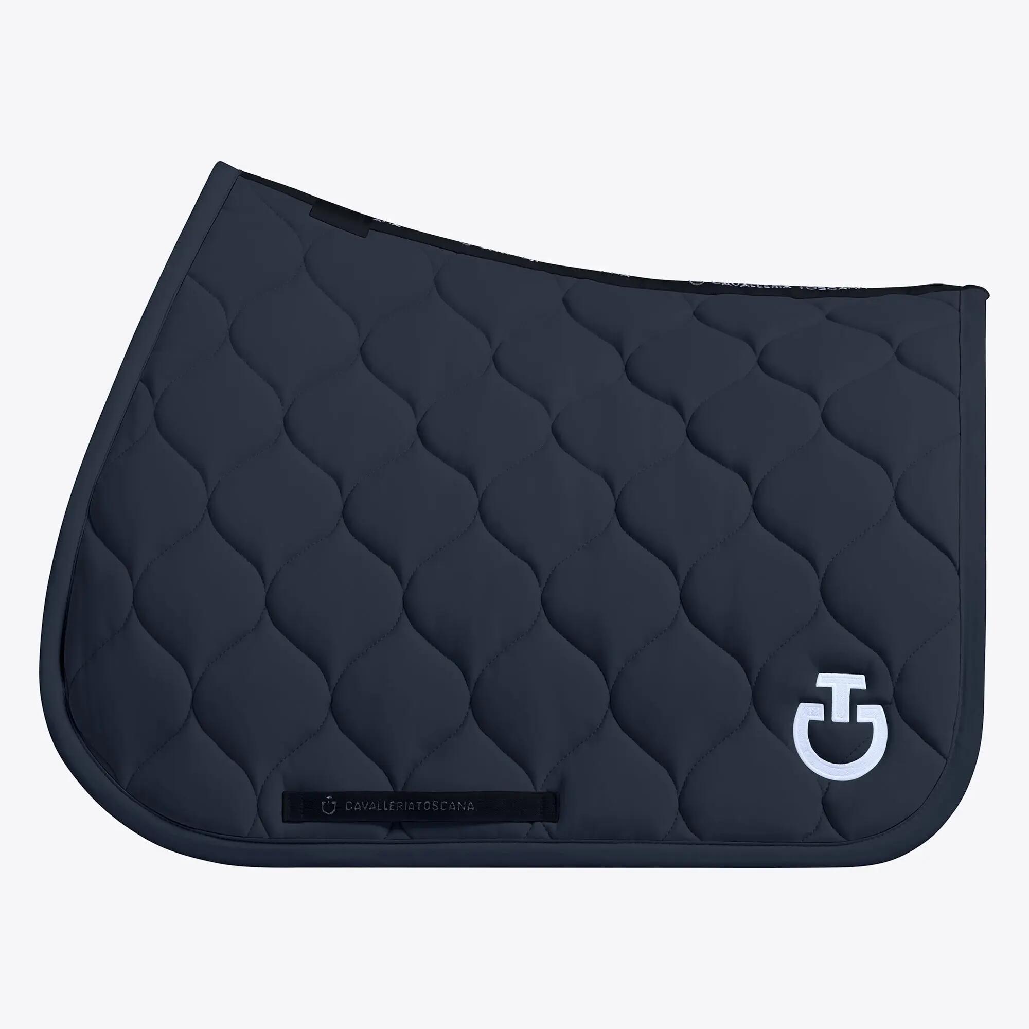 Cavalleria Toscana New Circular Quilted Jersey Zadeldek Cipria - 6/7