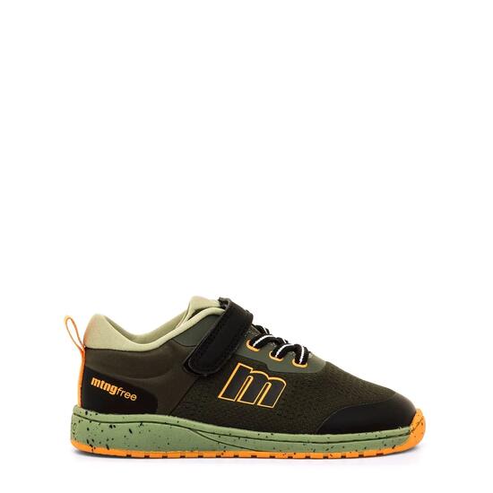 Zapatillas caminar Niños barefoot MTNG KIDS Free Naranja