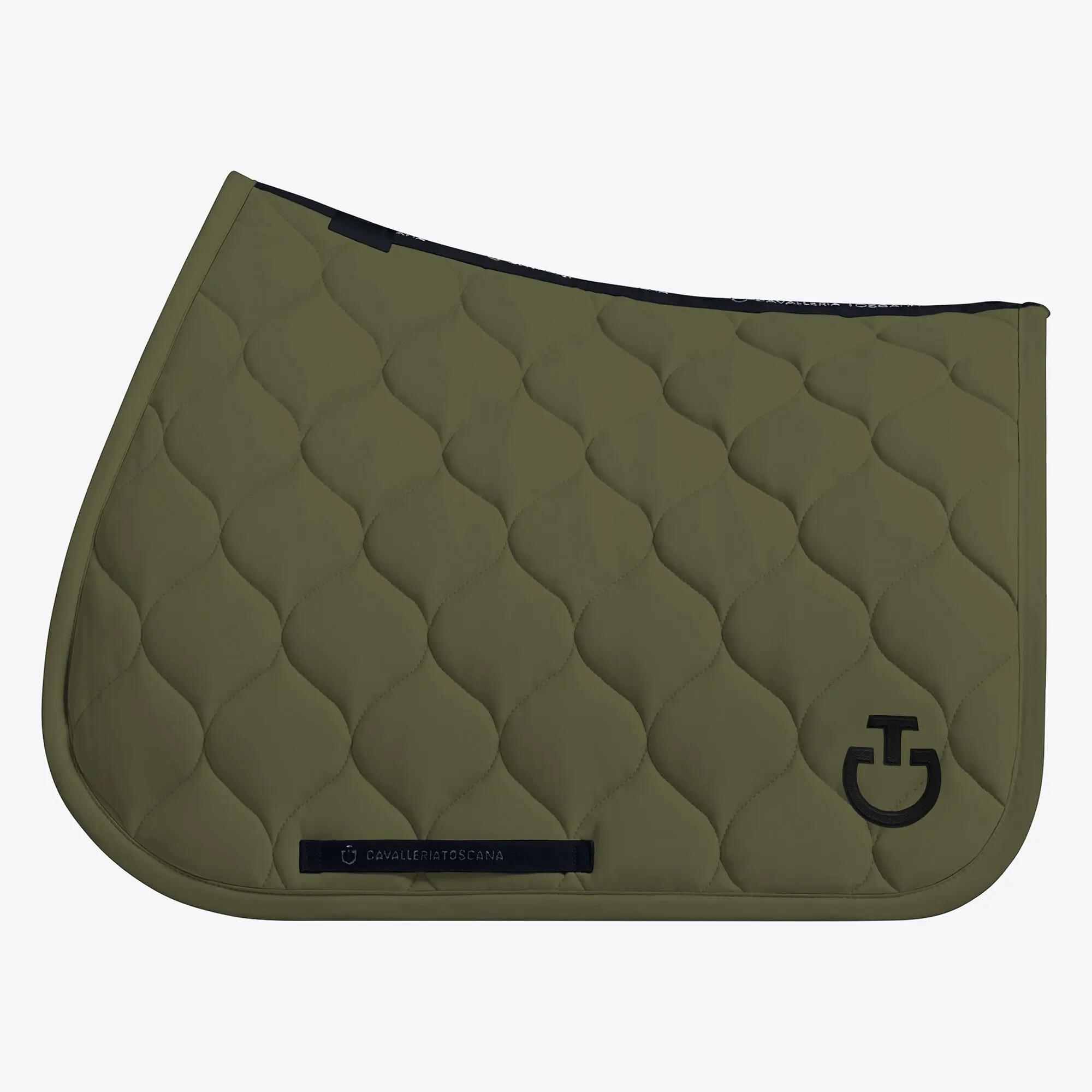 Cavalleria Toscana New Circular Quilted Jersey Zadeldek Cipria - 5/7