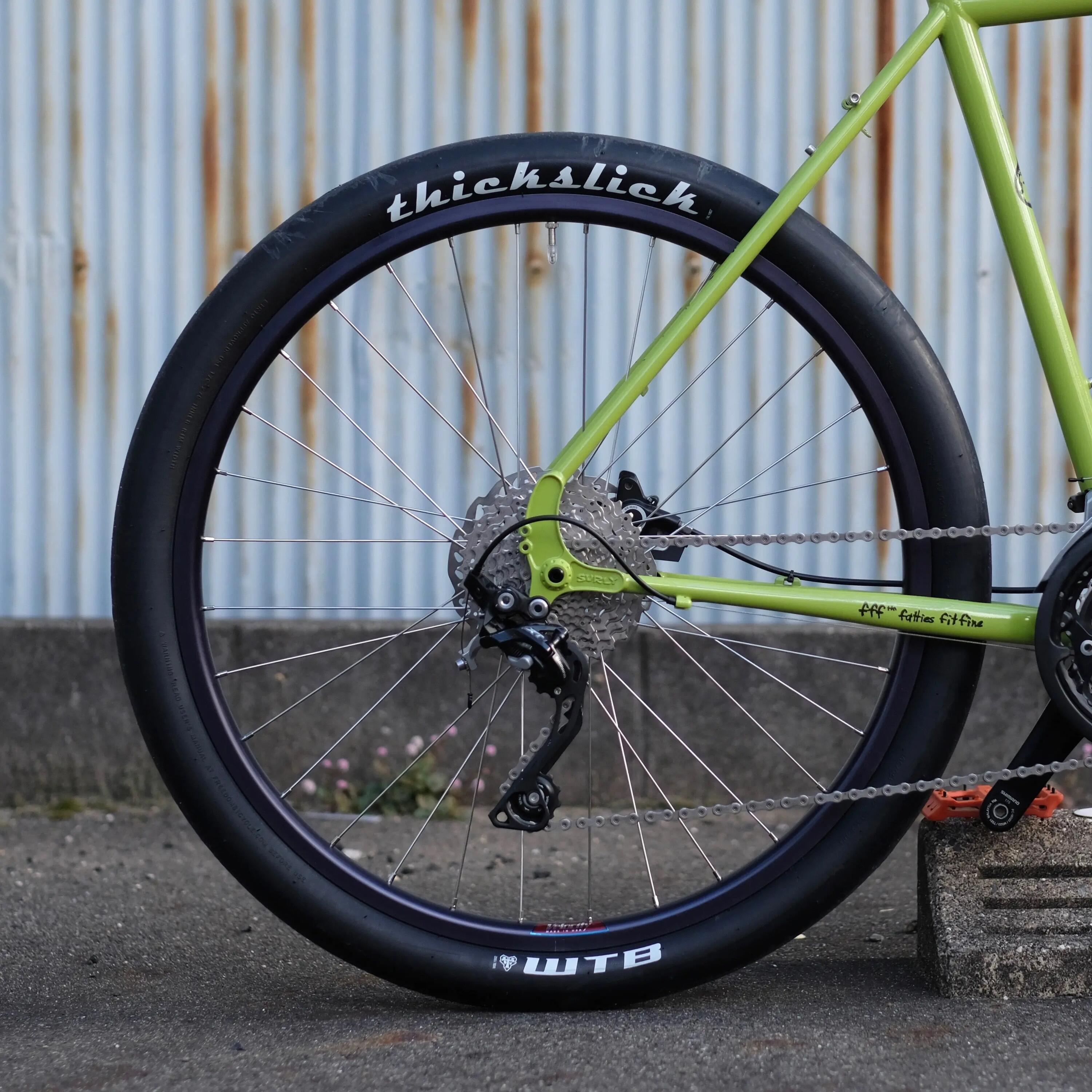 Anvelopa cauciuc urban WTB ThickSlick 27.5 x 1.95, ideal pentru oras, negru 5/5