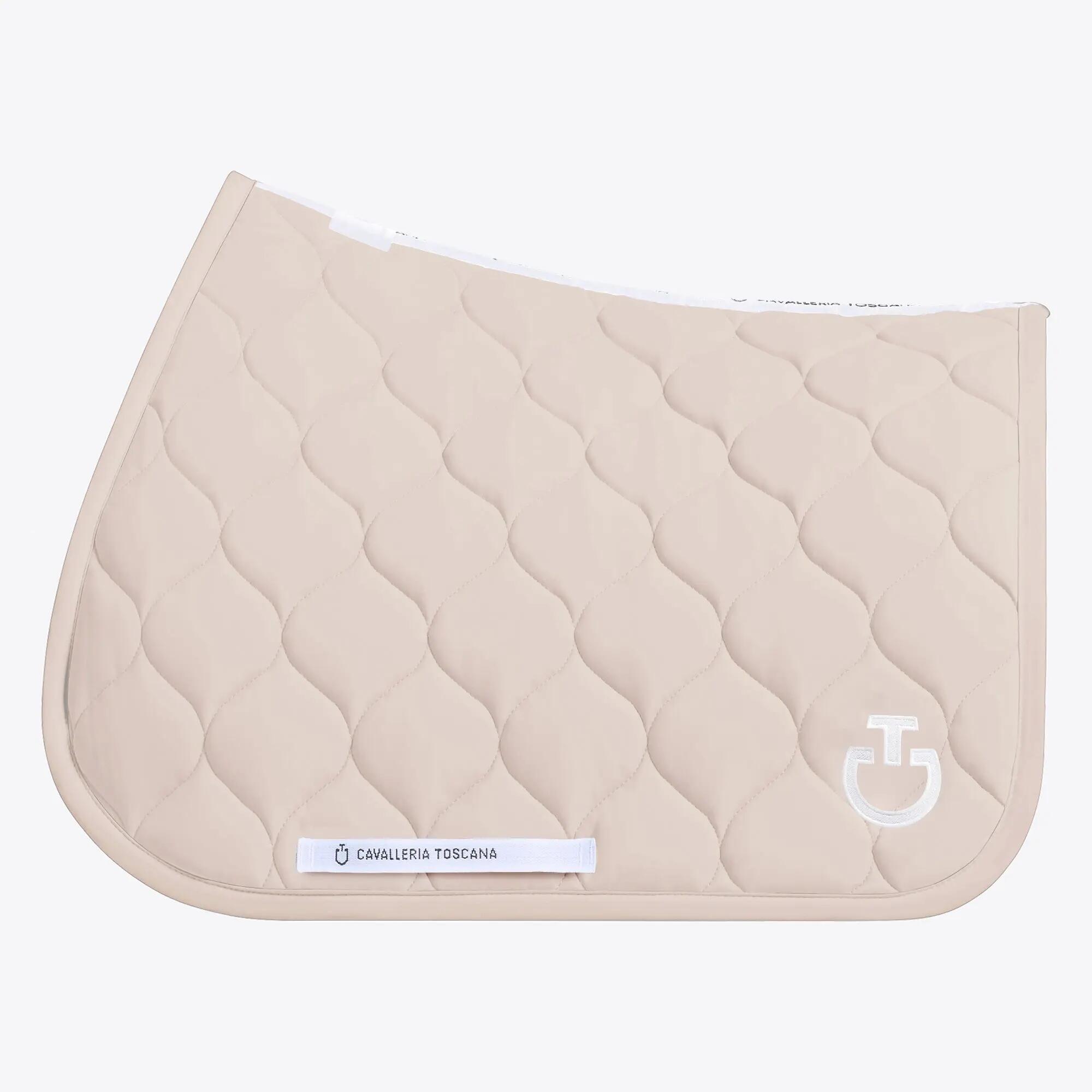 Cavalleria Toscana New Circular Quilted Jersey Zadeldek Cipria - 3/7