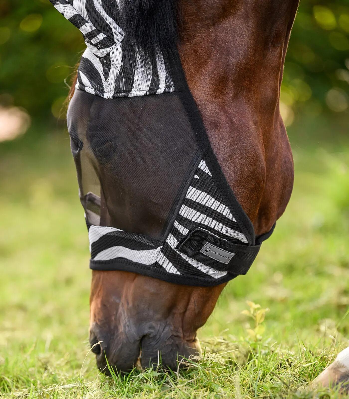 Maschera antiprovvisti per cavallo Waldhausen Zebra 4/5