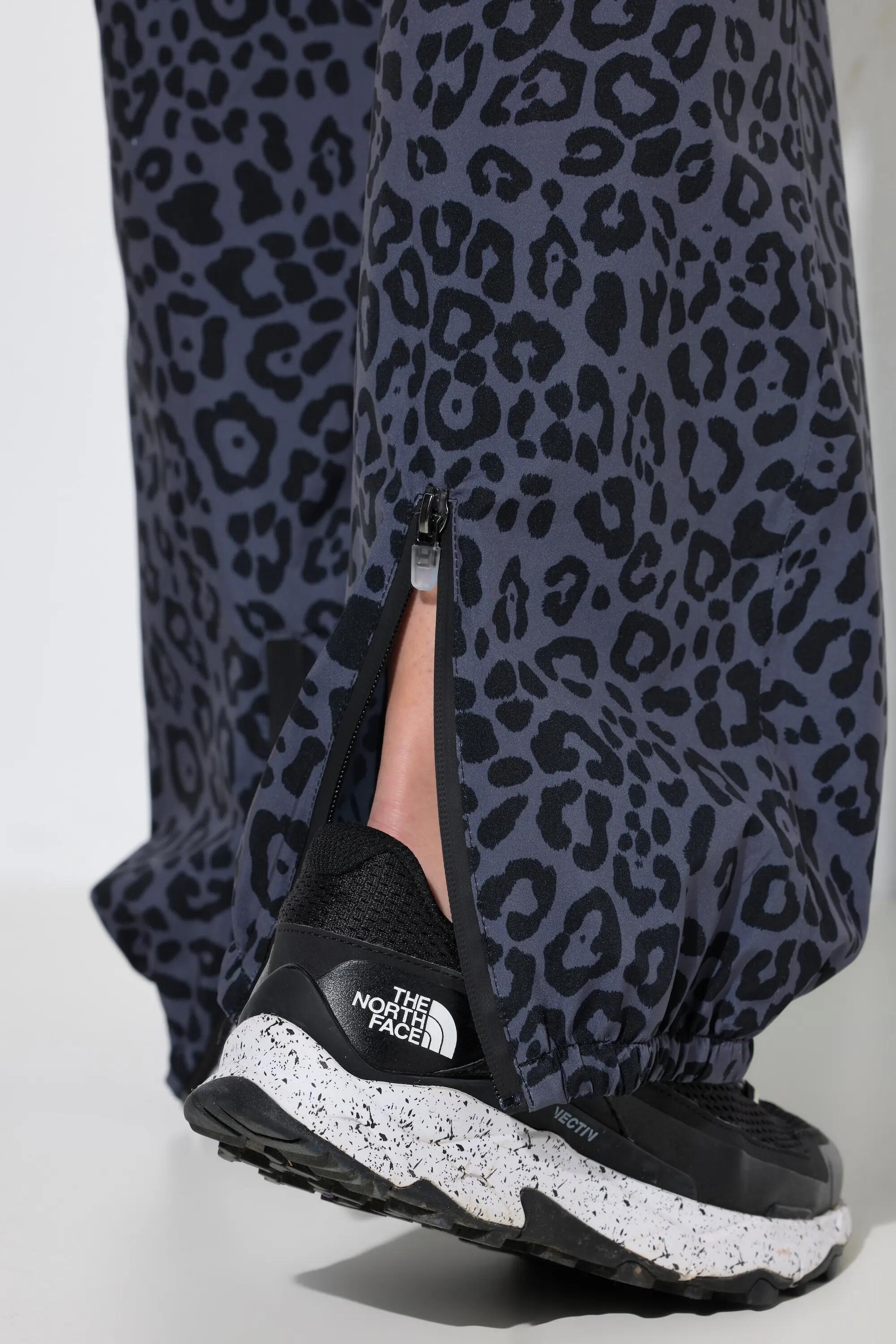 Damen Regenhose Leomuster wasserdicht Reflektorpaspel 4/6