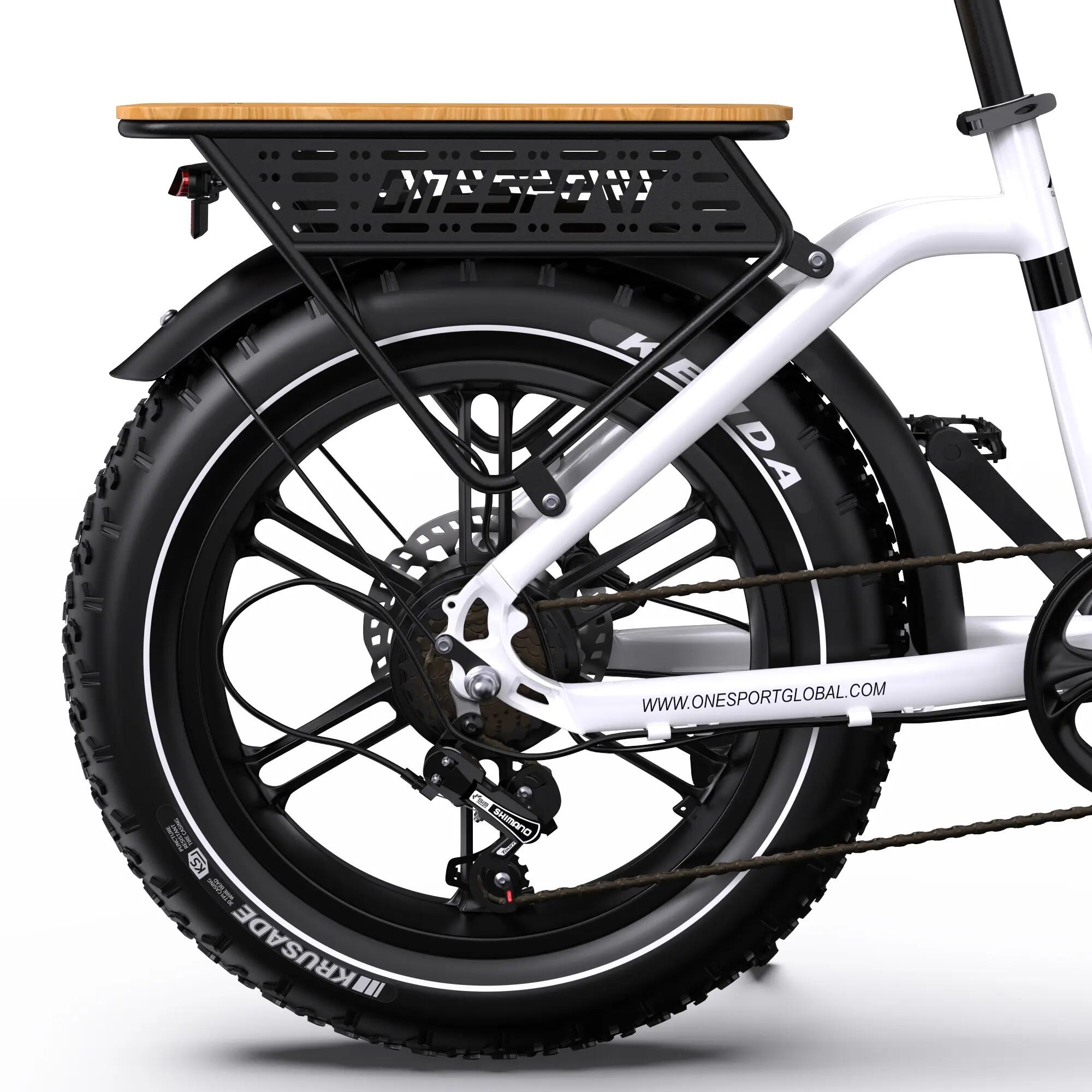 Elektrofahrrad ONESPORT OT08 für Erwachsene, 48V 18Ah Akku 15/15