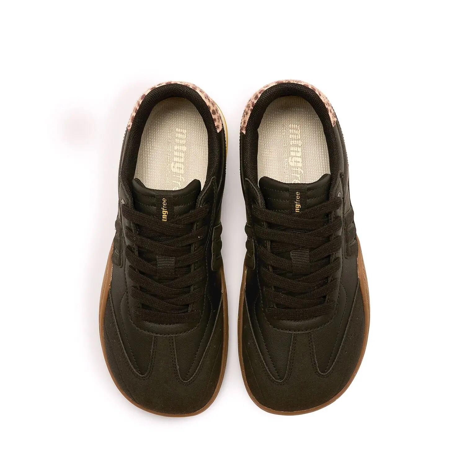 Zapatillas caminar Mujer barefoot MTNG Free orbit Negro 3/5