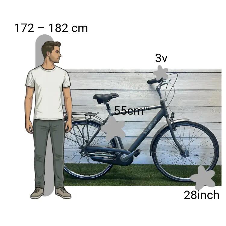 Bicicleta usada Gazelle Esprit 2/4
