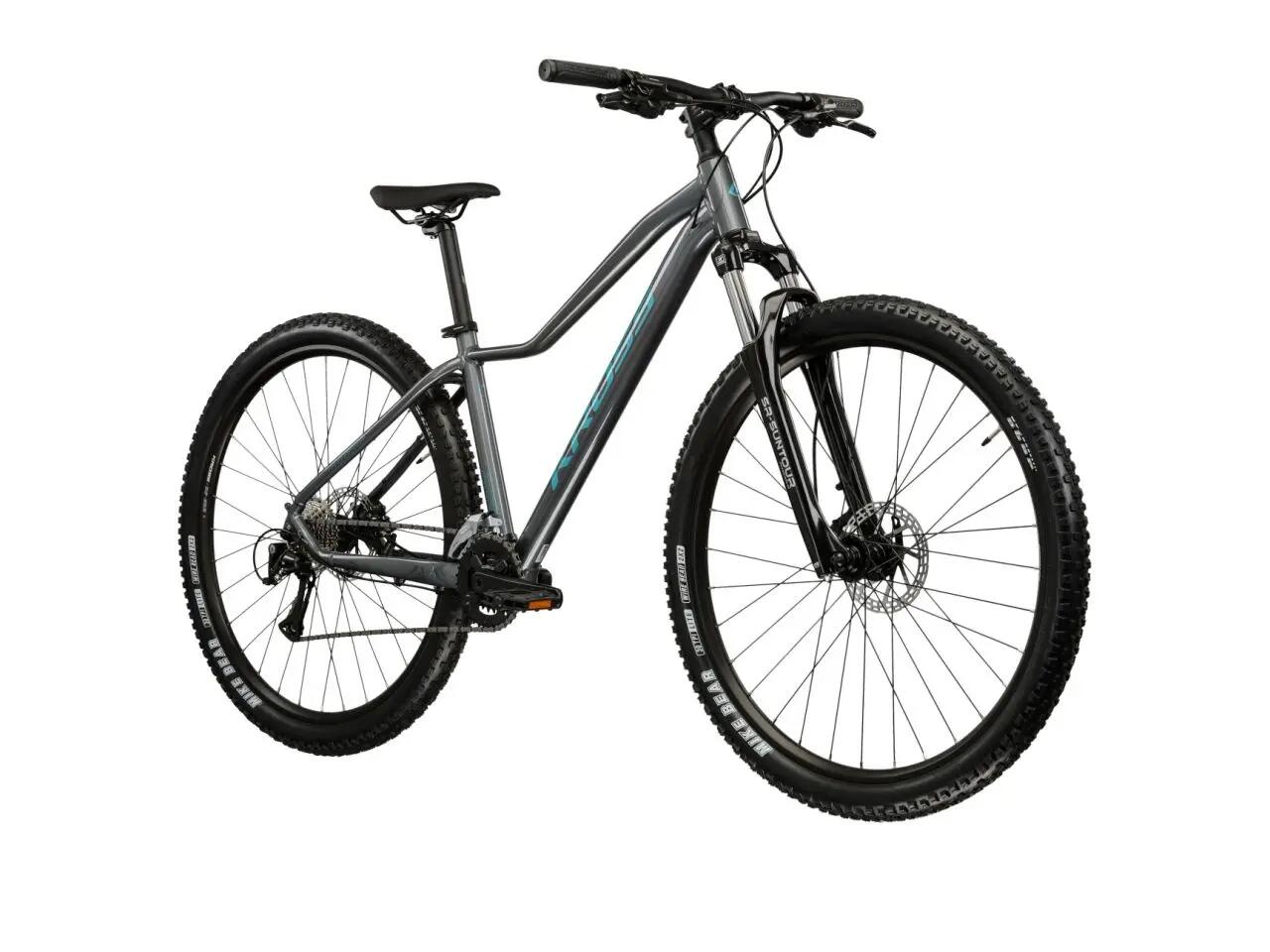 Rower górski MTB Kross Lea 4.0 27,5" XS (14") 16 biegów szary turkusowy połysk 2/7