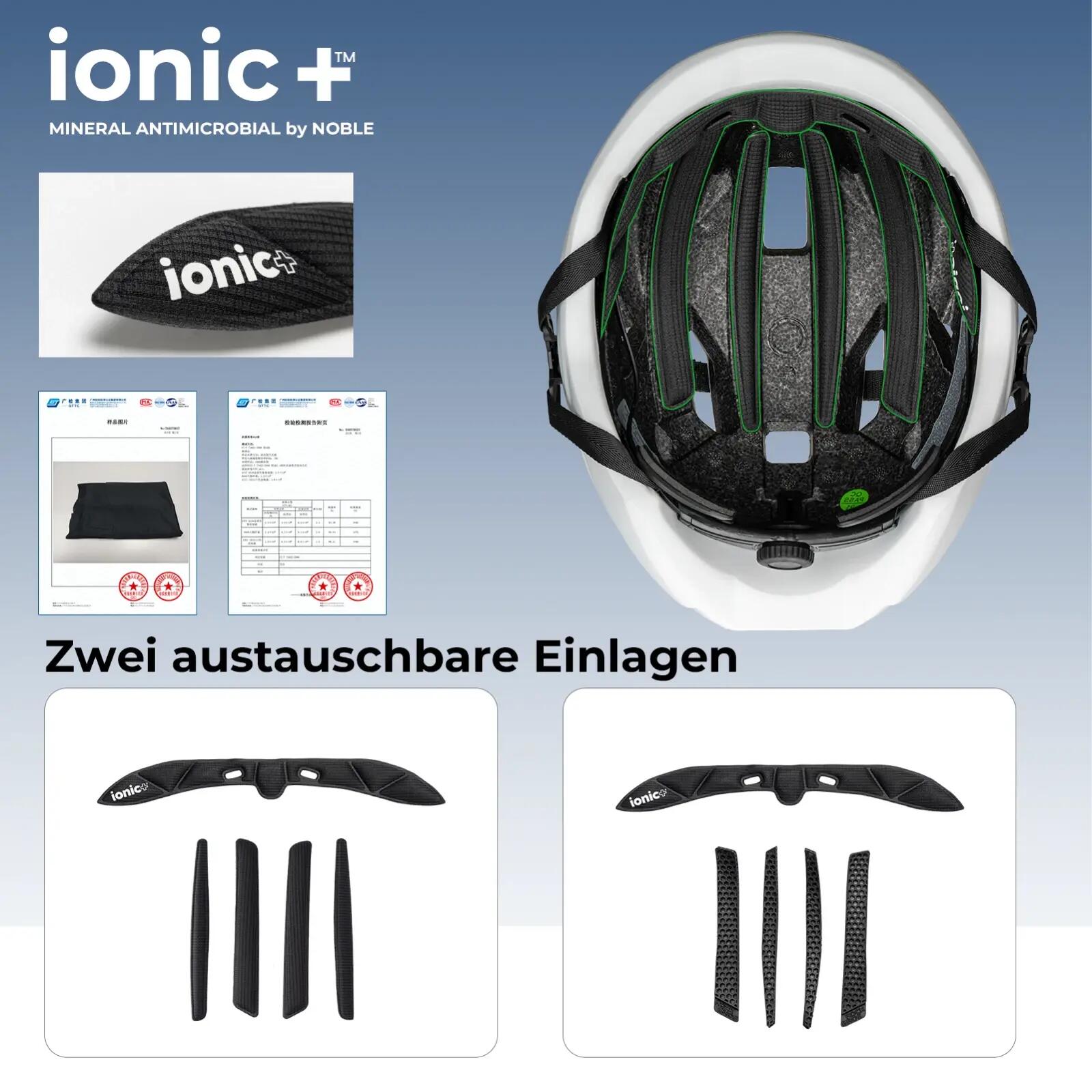 Rennradhelm mit Kohlefaser-Verstärkung & 21 Lüftungskanälen 3/7