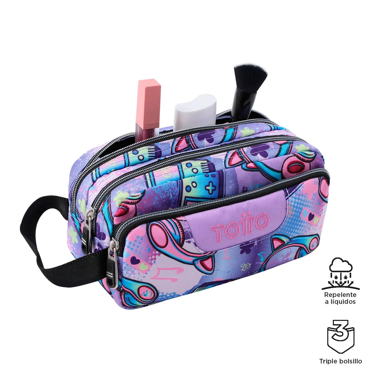 Totto Estuche escolar Agapec Meowsical Poliéster 23 x 11.5 x 10.5 cm 3/4
