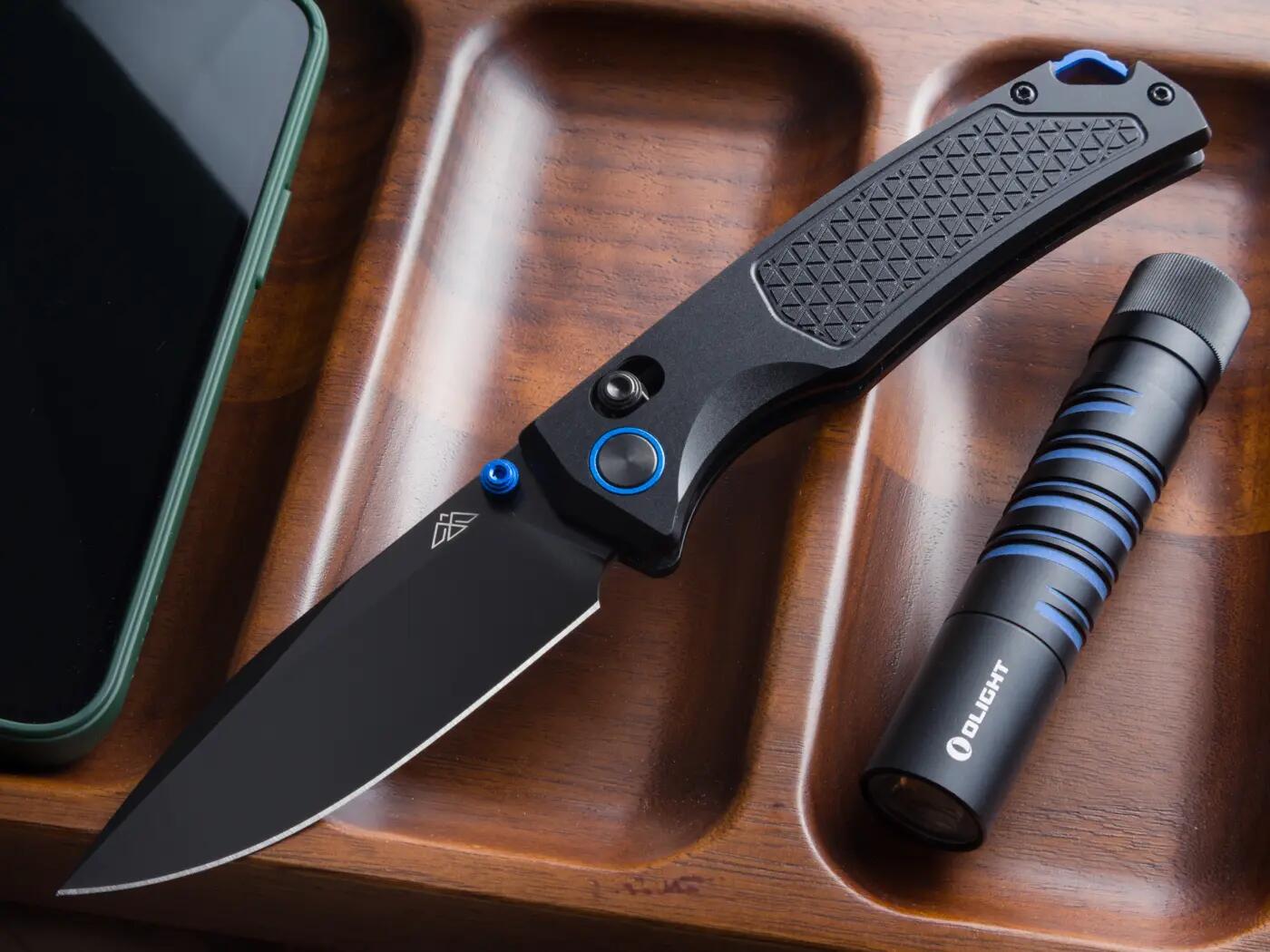 Couteau pliant Black Eagle Fuji Noir 6/6