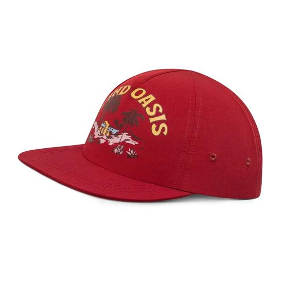 Cappellino ciclismo gravel Uomo e donna Oasis Red Rosso