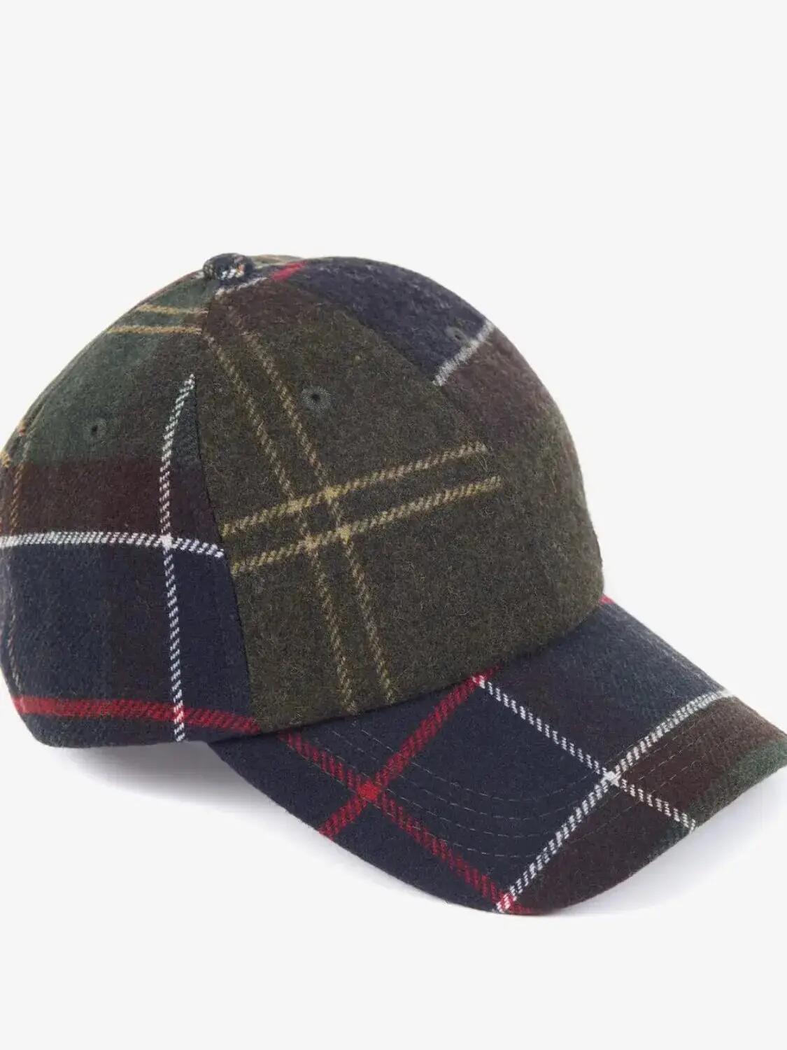 Casquette  Barbour tartan en laine - Homme 3/3