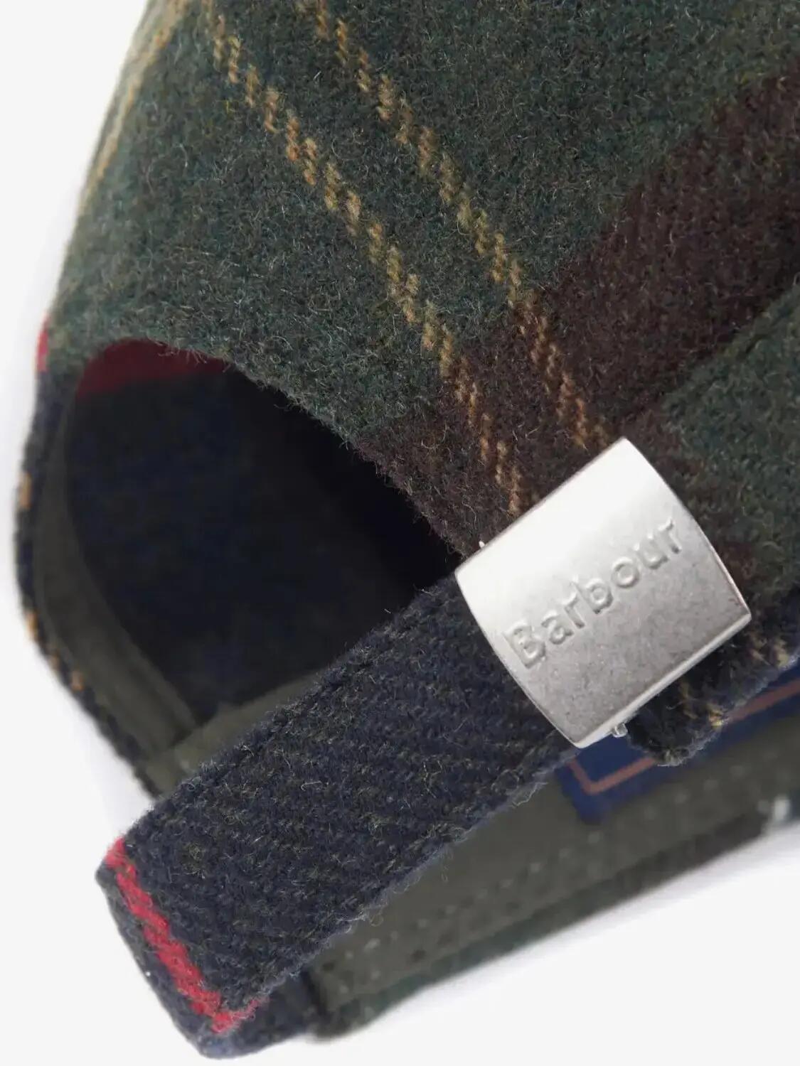 Casquette  Barbour tartan en laine - Homme 2/3
