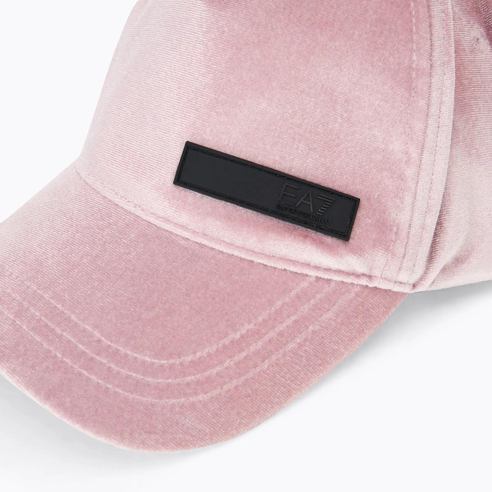 Czapka z daszkiem damska EA7 Emporio Armani Train Athletic Velour 3/5