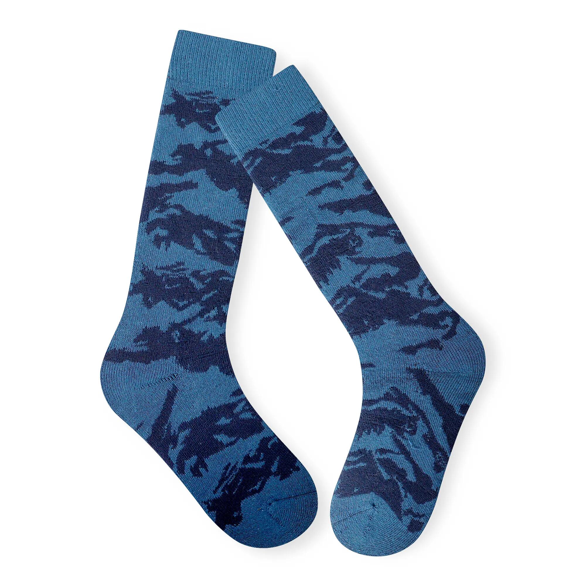 Kids Printed Ski Socks 2/3