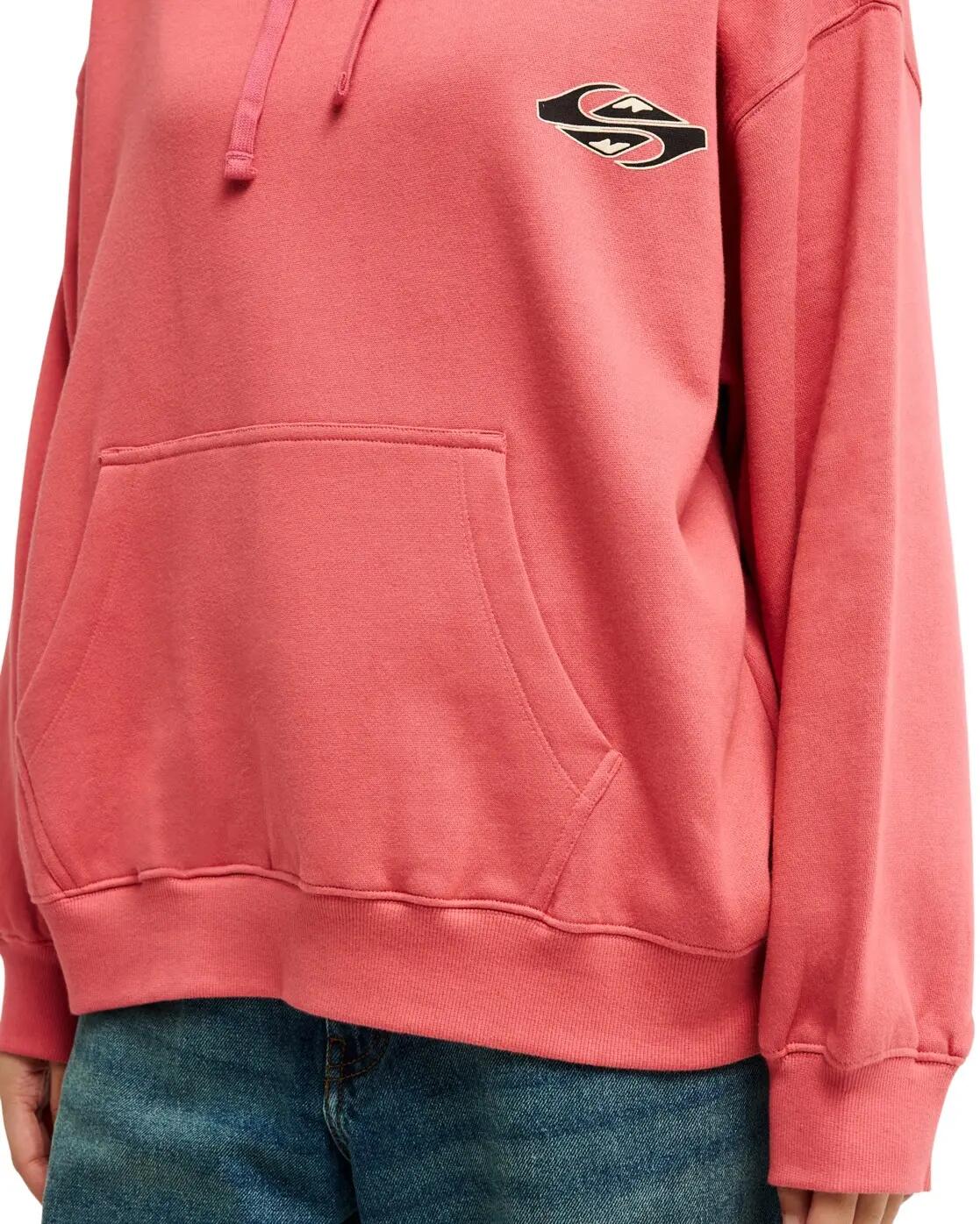 Sweat à capuche STANDARD Rose Femme 3/4
