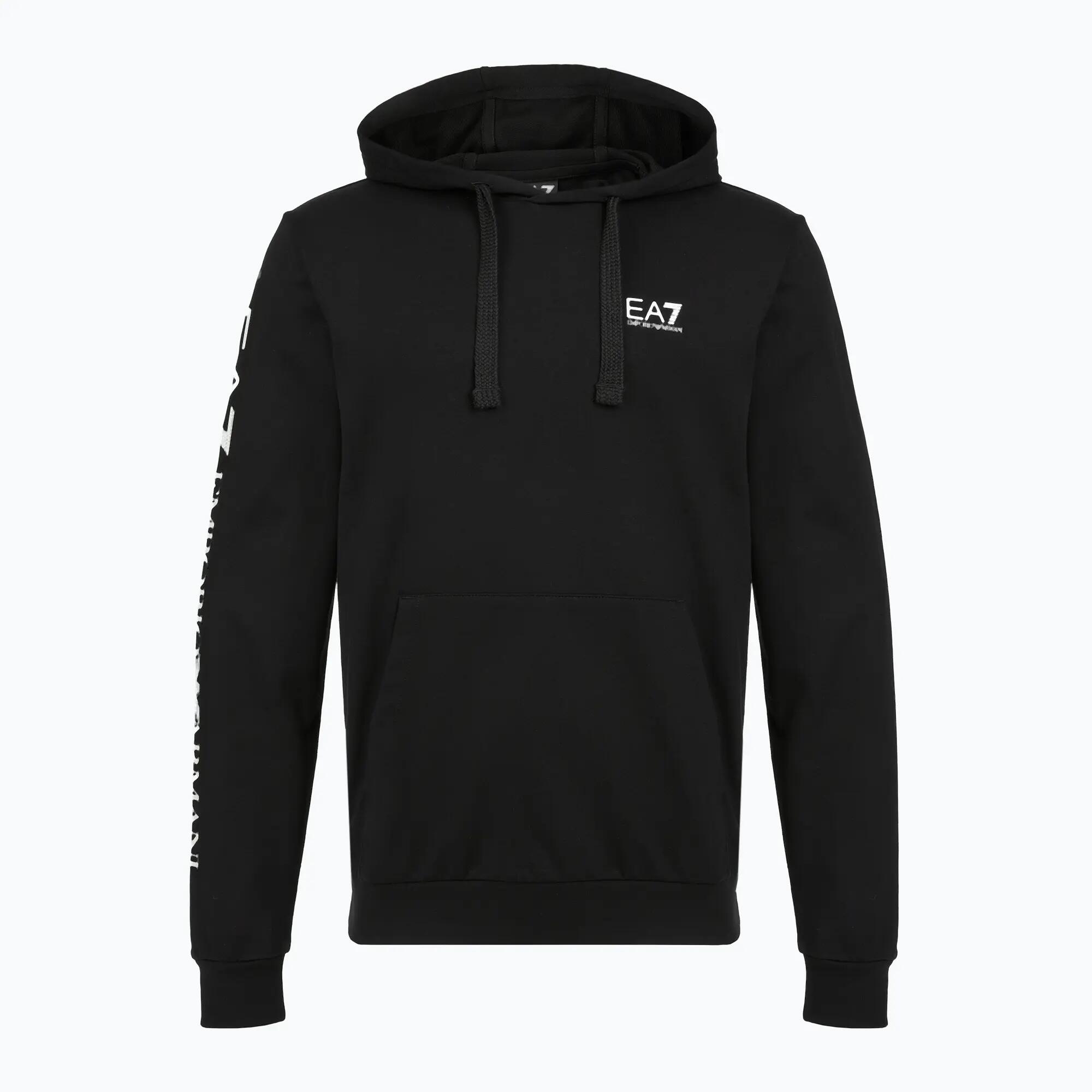Bluza męska Emporio Armani EA7 Train Logo Series Extended Logo Hoodie 1/4