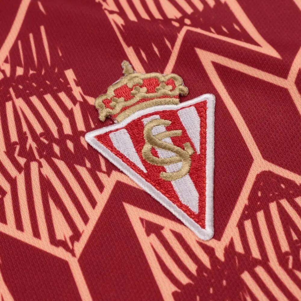 Men adult official real sporting de gijón goalkeeper fourth jersey RSG Fourth T 5/6