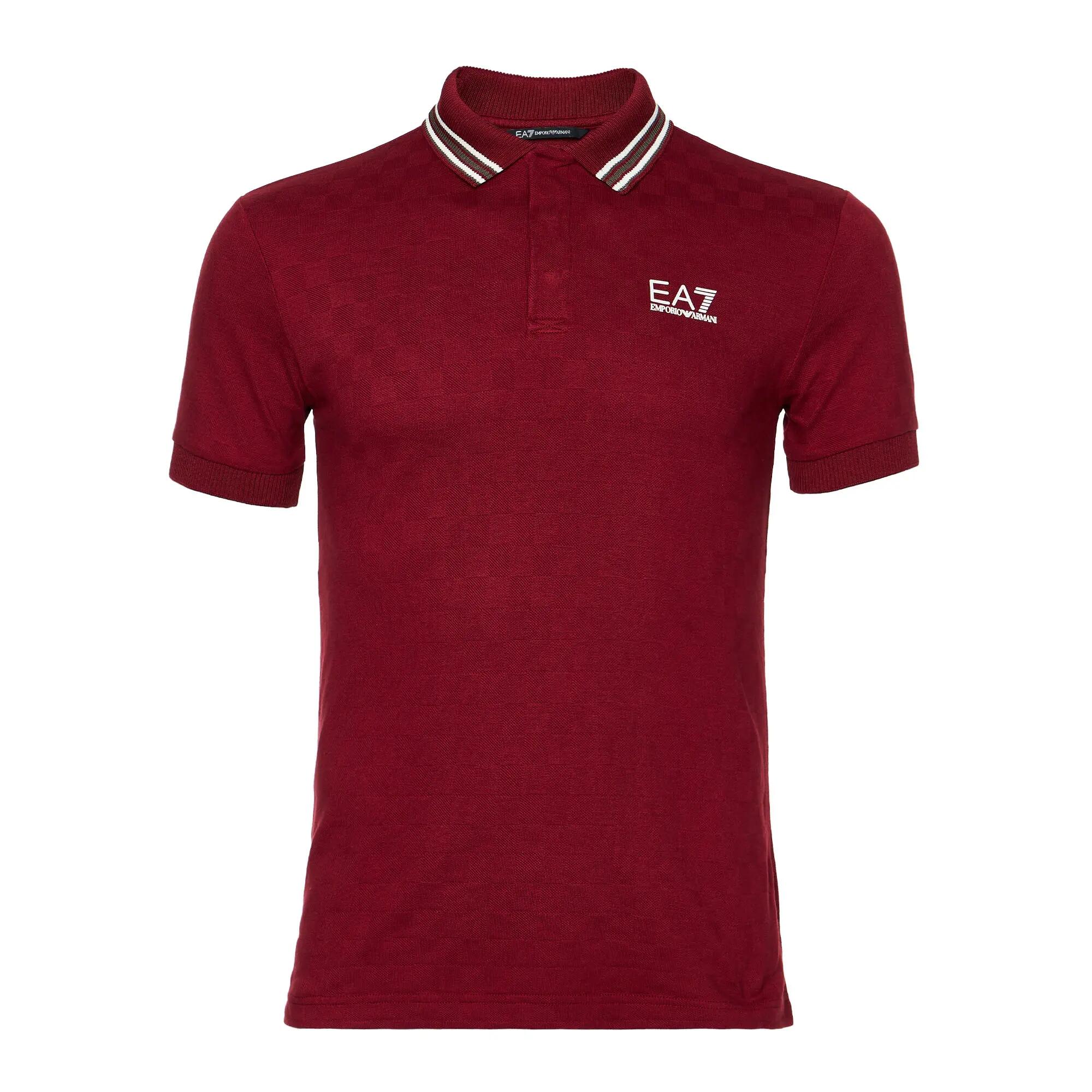 Koszulka męska EA7 Emporio Armani Golf Pro Polo Check 4/4