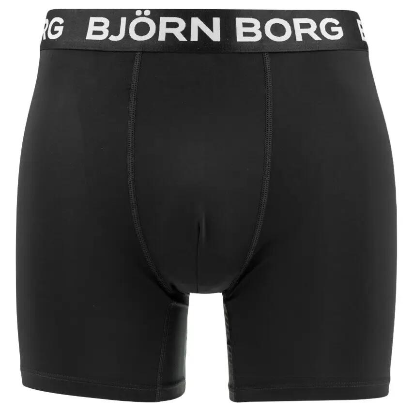 Multi-Sport Heren Sports 5-Pack Microfiber Boxers Zwart 2/3