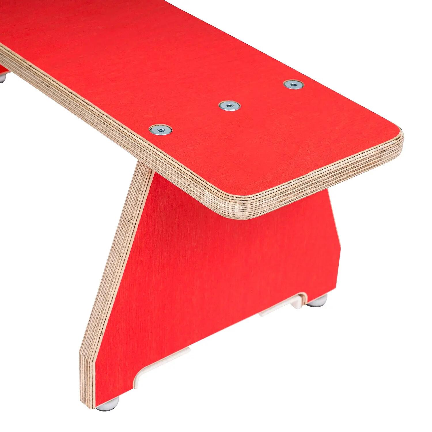 Krippenbank Original Rot Turnen Unisex Rot 3/6