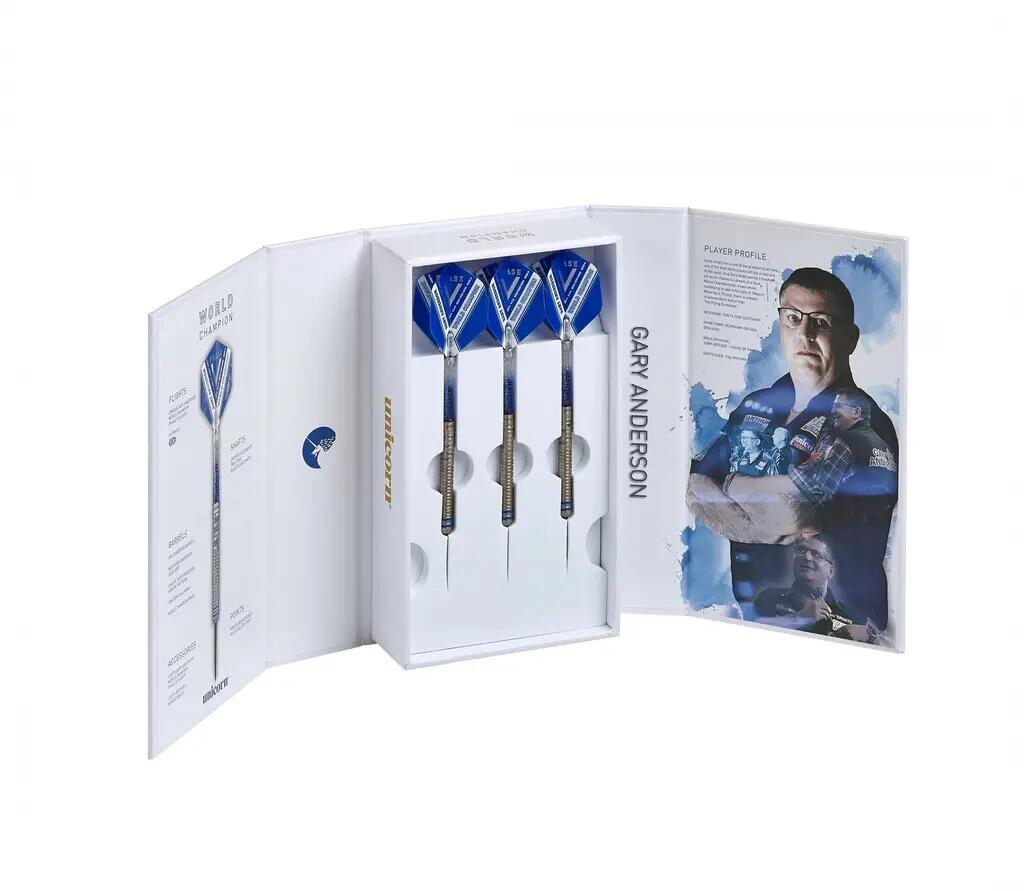 W.C Gary Anderson Phase 5 90% Tungsten Dartpijlen 5/7