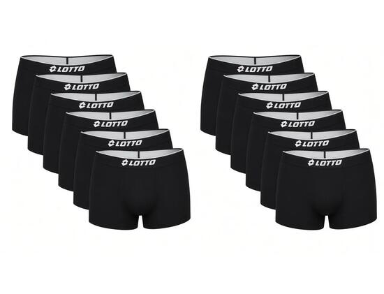 Lotto Herren Comfort Boxershorts 12er-Pack Basic - LT33011