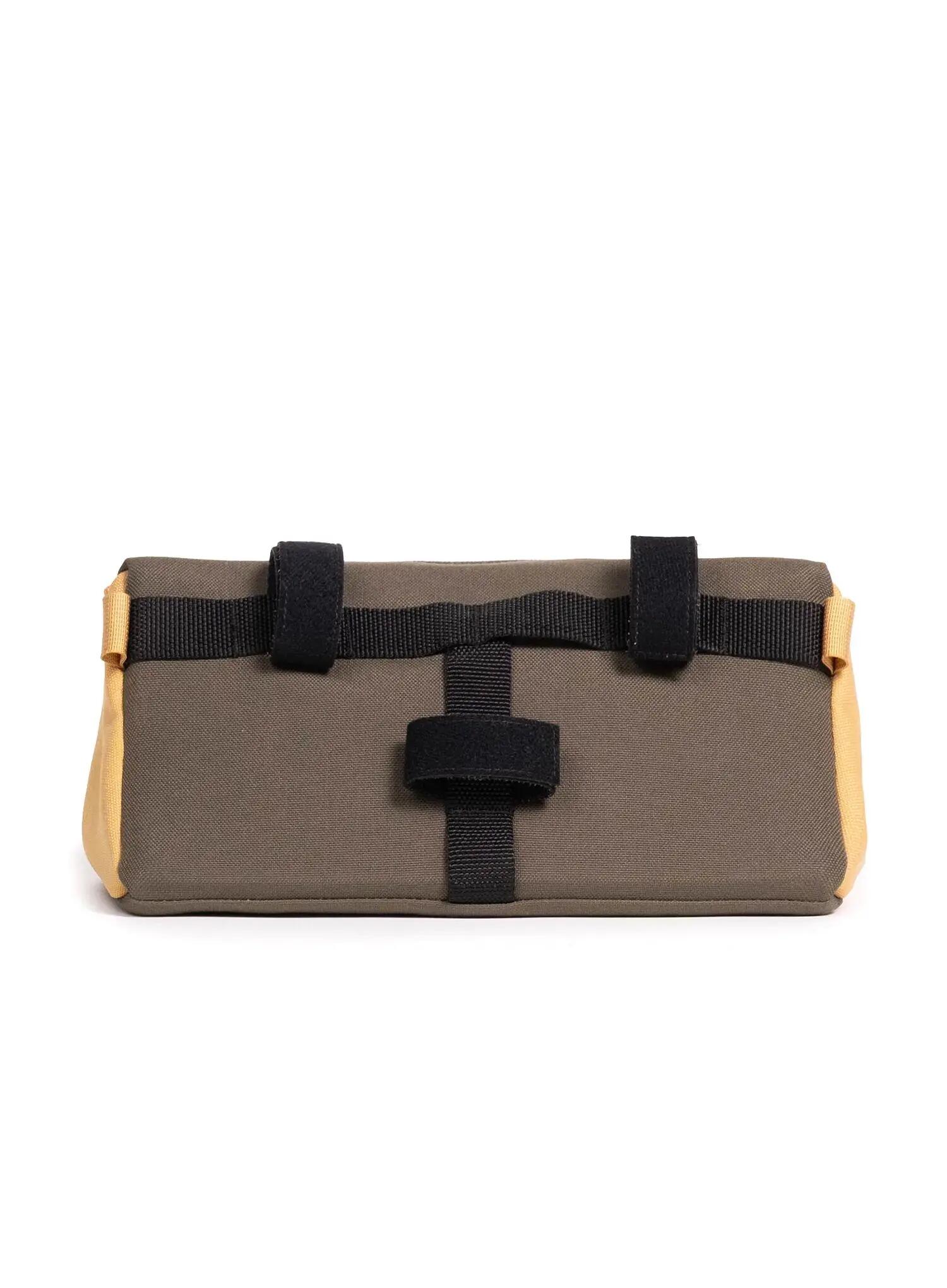 Torba na kierownicę Topo Designs Bike Bag - woodland/terracotta 3/4