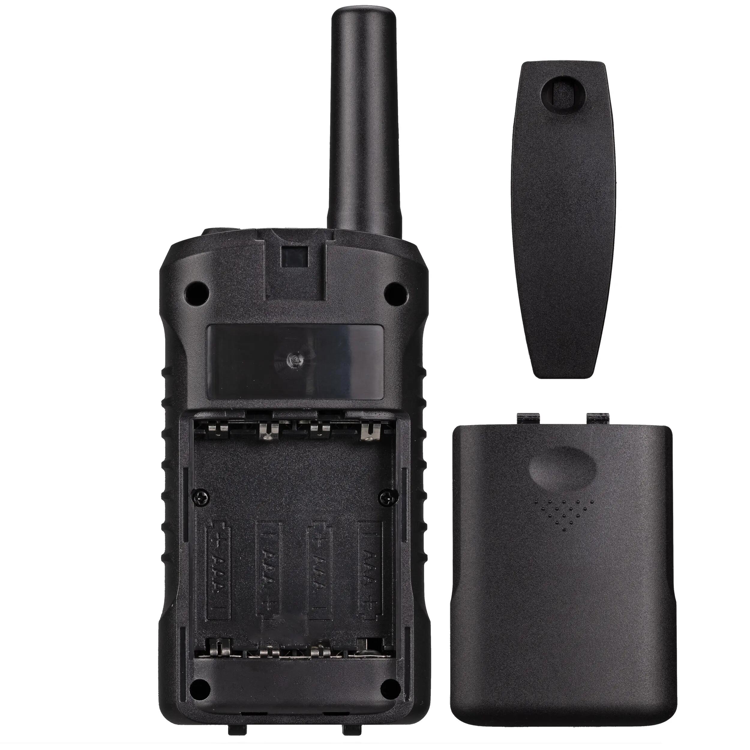 Walkie-talkies BRESSER con largo alcance 6 Km y función de manos libres, azul 6/6