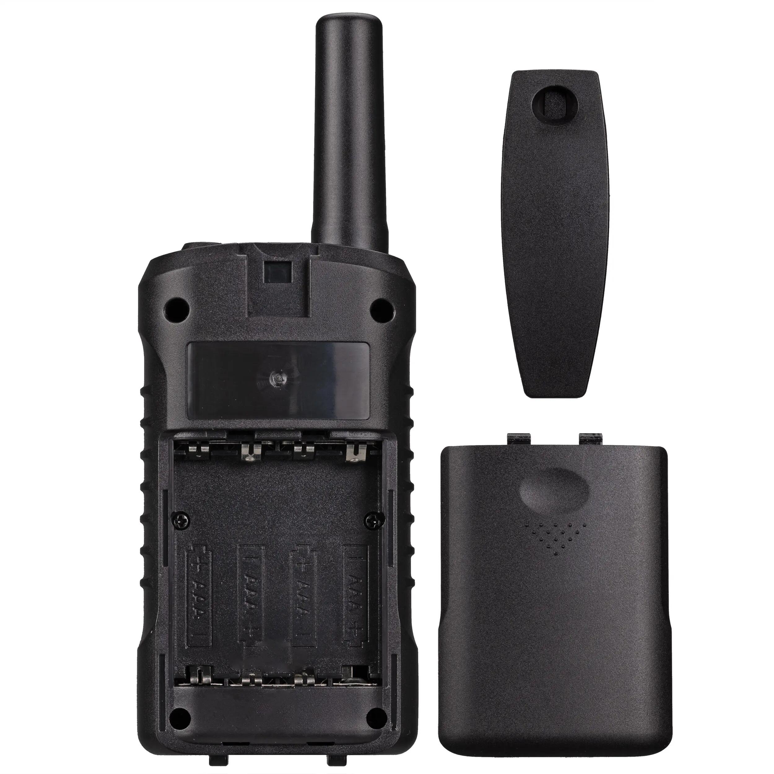 Walkie-talkies BRESSER con largo alcance 6 Km y función de manos libres, rojo 7/7