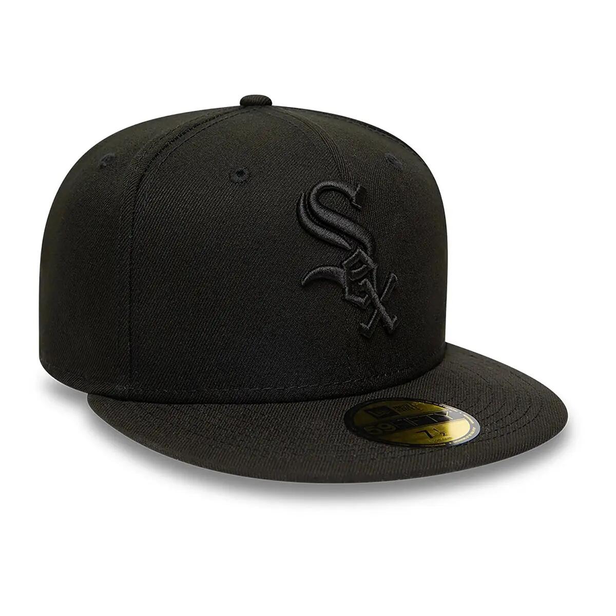 New Era 59FIFTY Cap MLB White Sox BOB schwarz 3/7