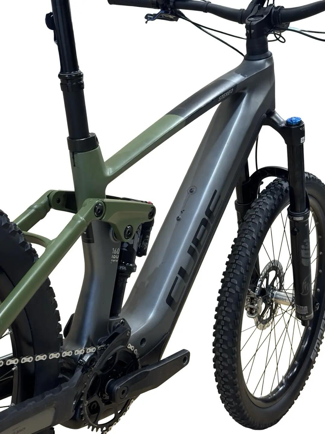 Refurbished - E-Mountainbike Cube Stereo Hybrid 160 HPC TM 750 GX - Wie neu  12/15