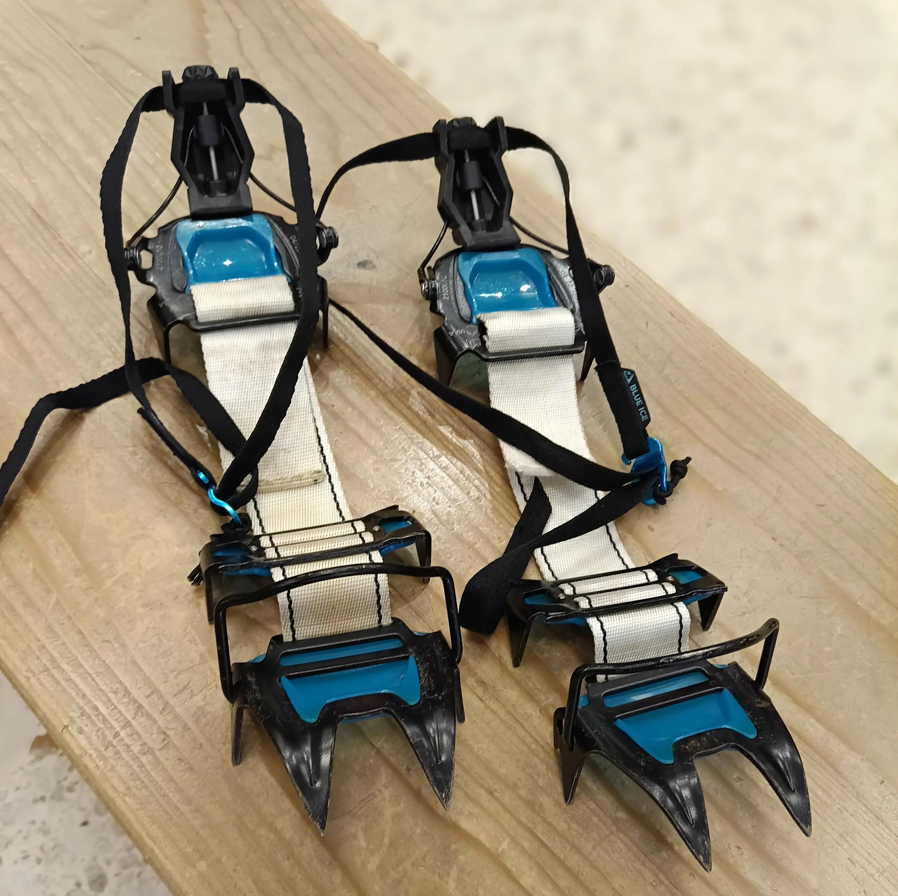 Crampons ultra compact BLUE ICE Harfang Enduro 3/4