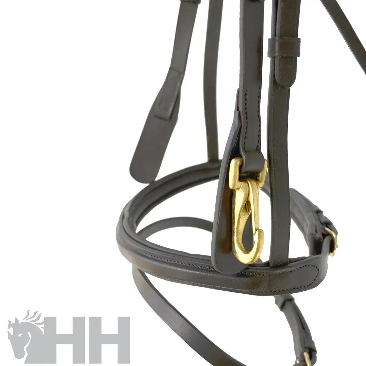 Bridon équitation muserolle combinée Lexhis Pessoa 5/5
