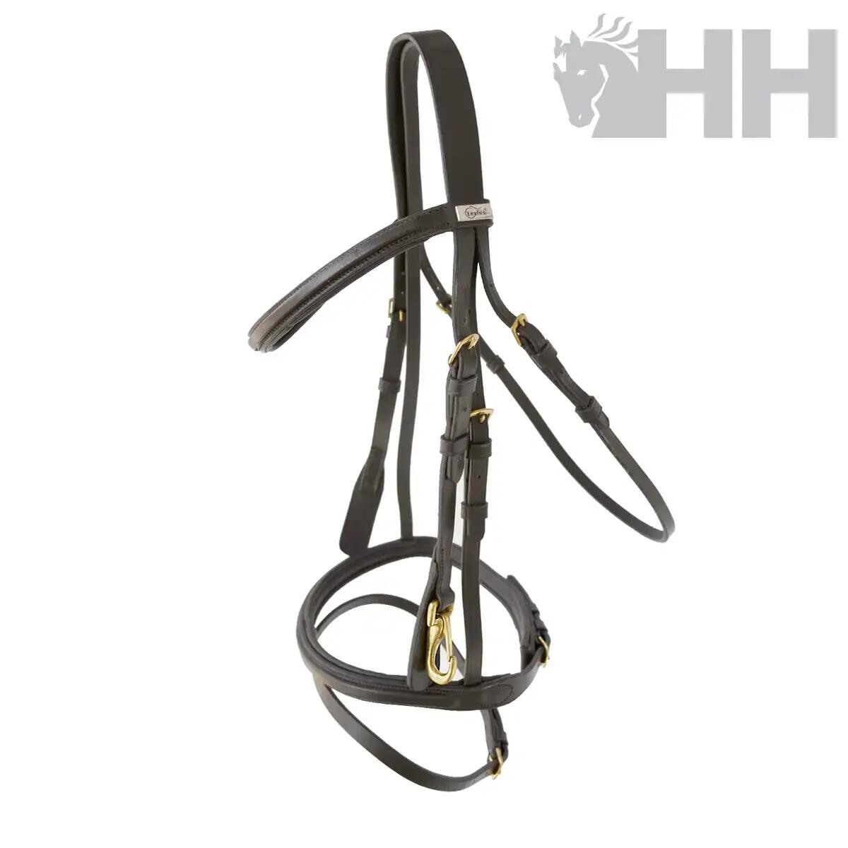 Bridon équitation muserolle combinée Lexhis Pessoa 2/5