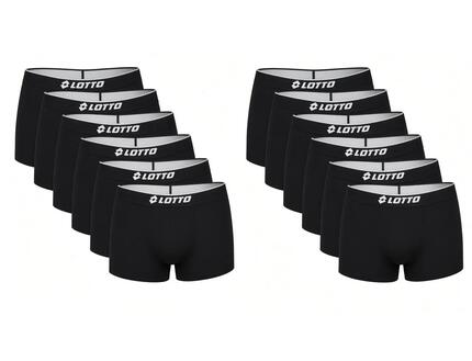 Lotto Herren Comfort Boxershorts 12er-Pack Basic - LT33011