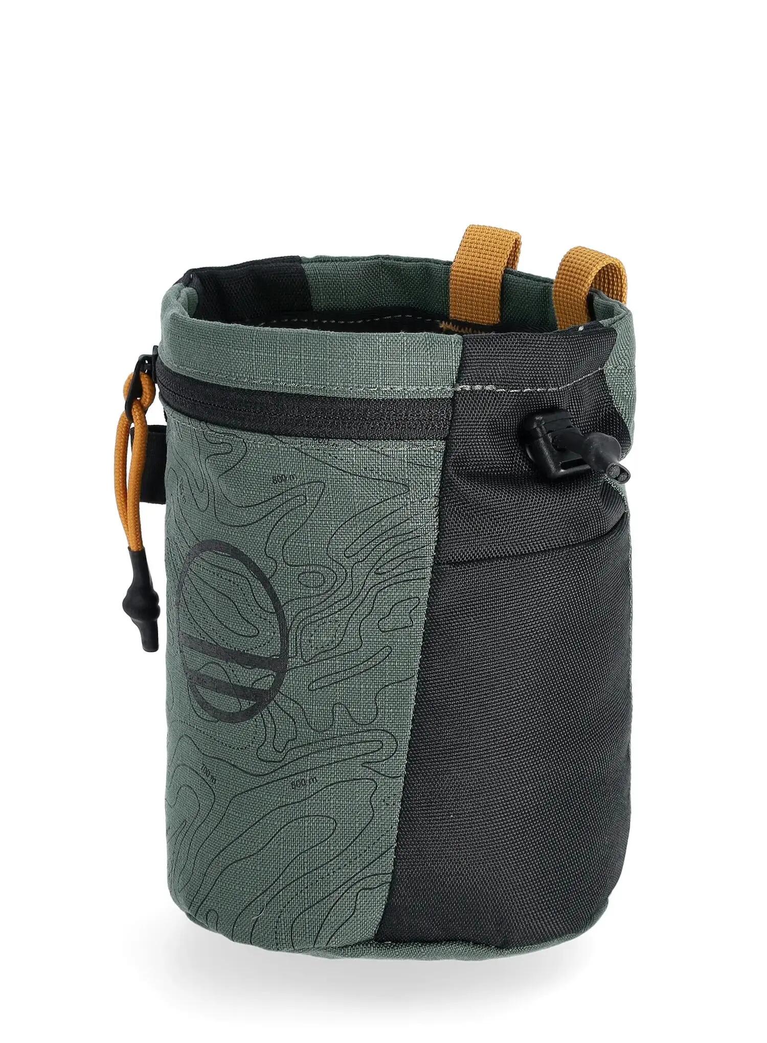 Woreczek na magnezję Wild Country Movement Chalkbag - black/marsh 4/6