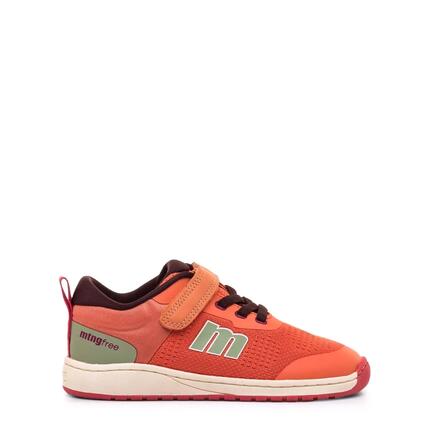 Zapatillas caminar Niños barefoot MTNG KIDS Free Naranja