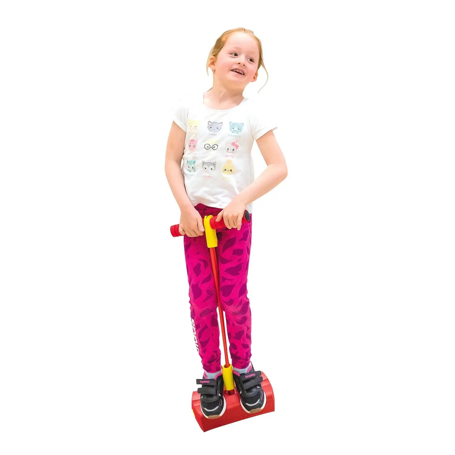 Hüpfspielzeug Spring Pogo Rot Bewegungsspiele Unisex Rot 3/3