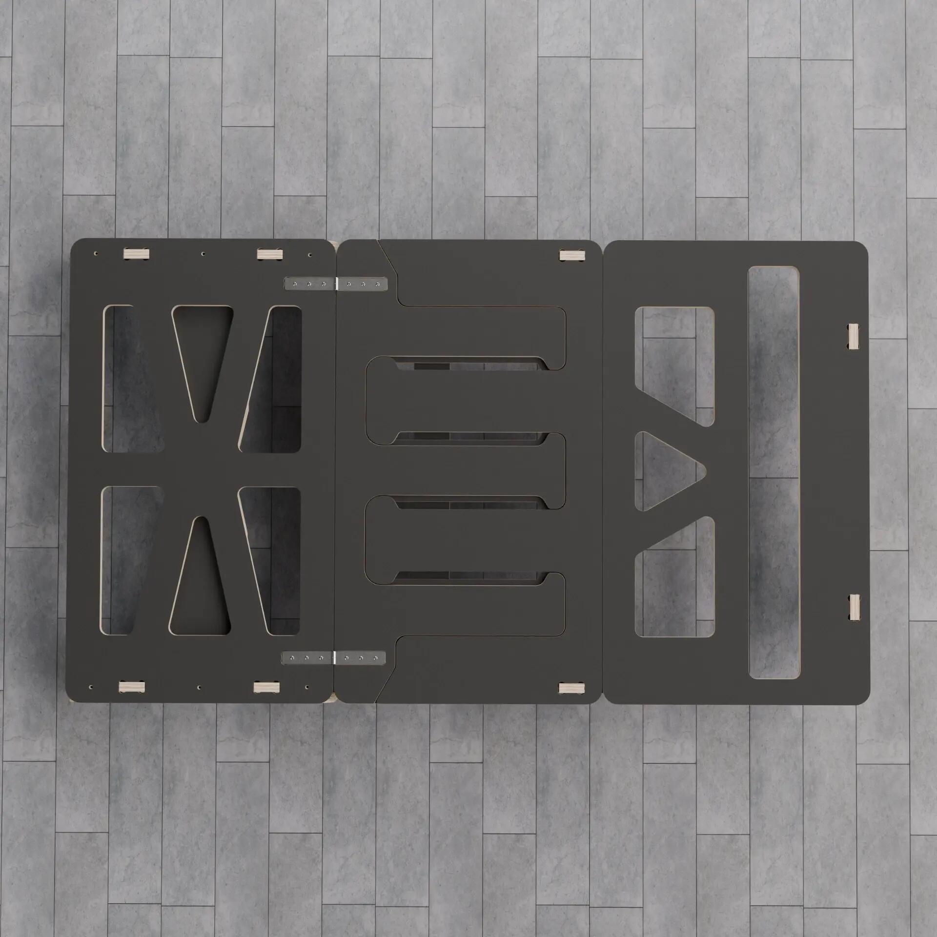 Kit Camper para Carro Garbí Preto - PLYKIT 5/7