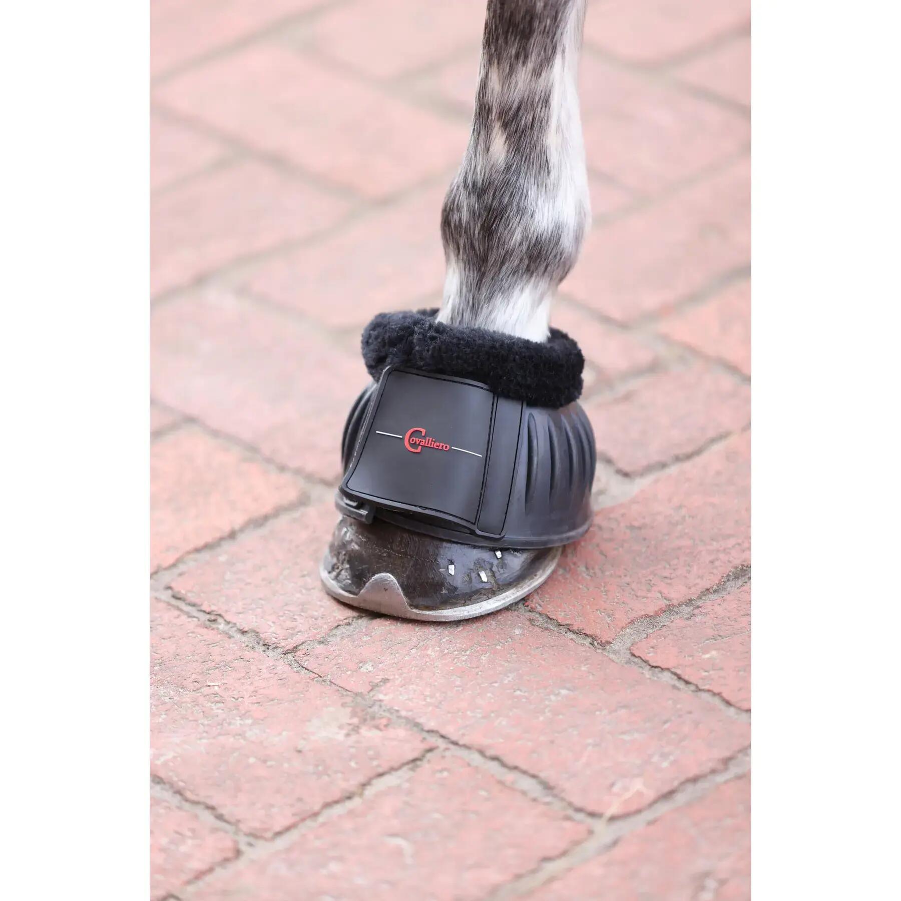 Cloches pour cheval polaire caoutchouc Kerbl 2/3