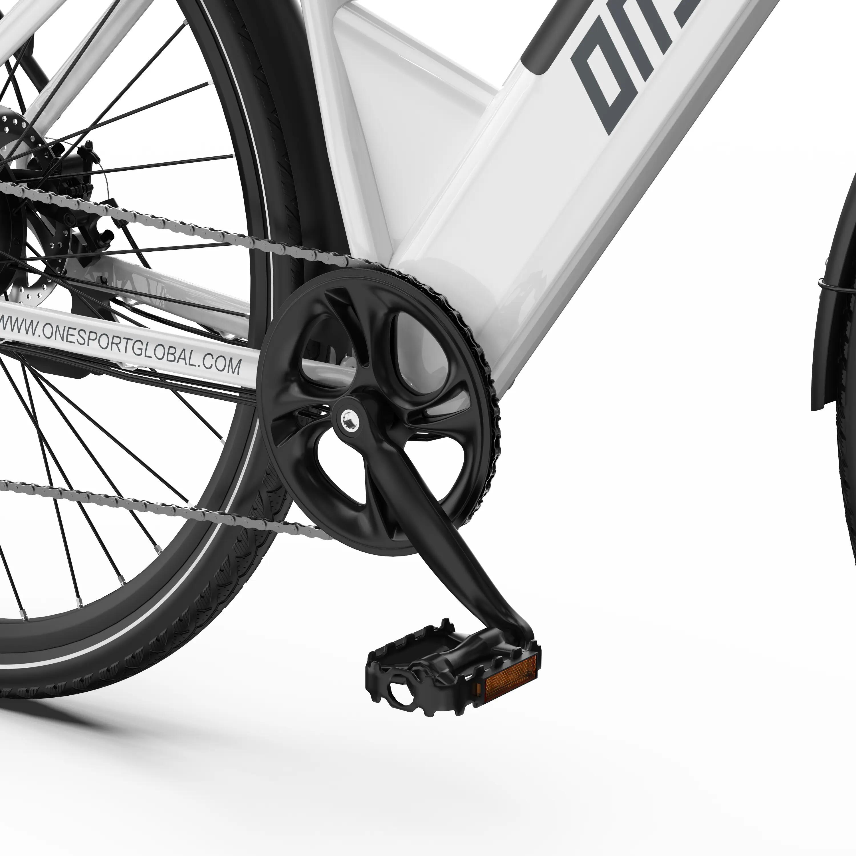 Mestský elektrobicykel ONESPORT OT12 27,5" pláště, motor 250W 9/15