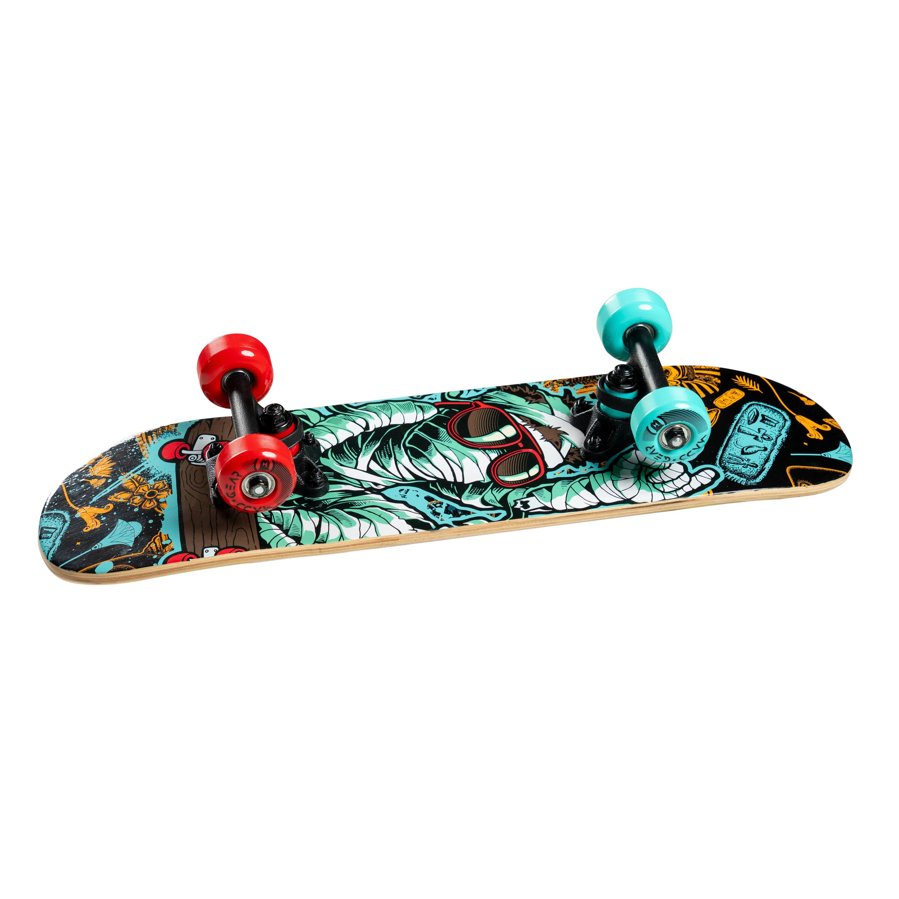 Skateboard  22-Zoll  Rad Wrap 4/7