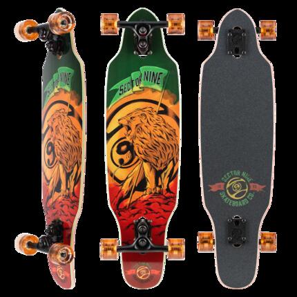 Longboard complet Rasta Mini Striker