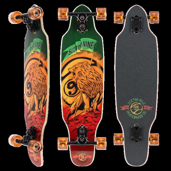Longboard complet Rasta Mini Striker