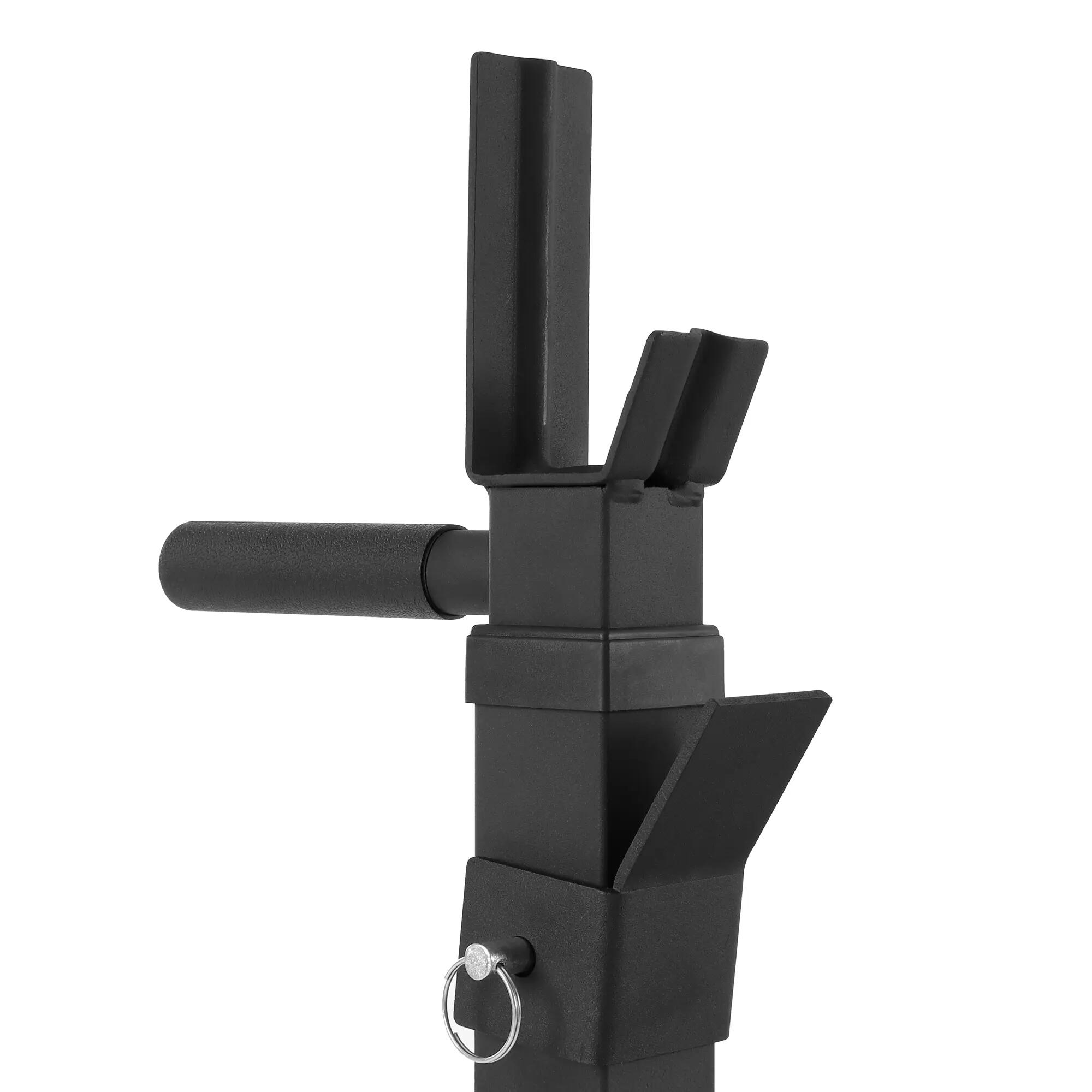 Ławka treningowa prosta regulowana ze stojakami REBEL ACTIVE 6/7
