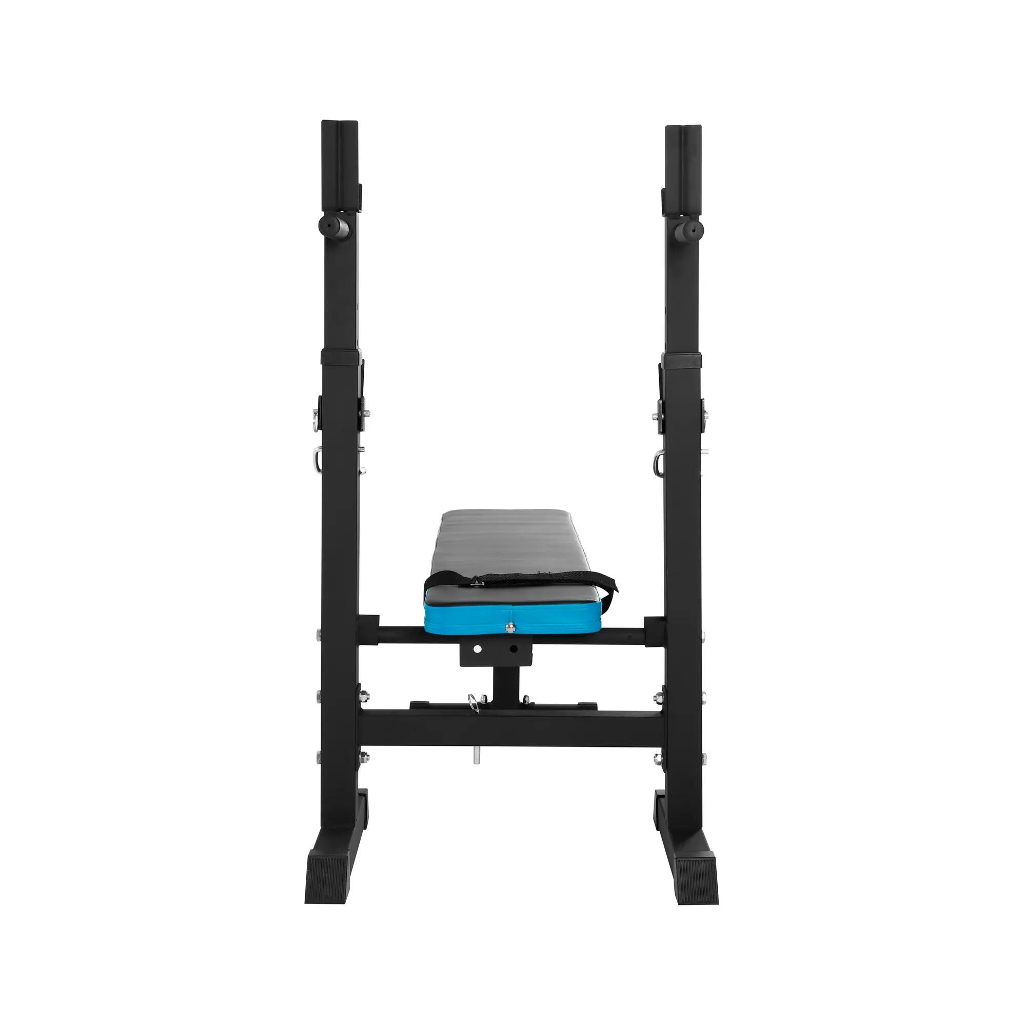 Ławka treningowa prosta regulowana ze stojakami REBEL ACTIVE 3/7
